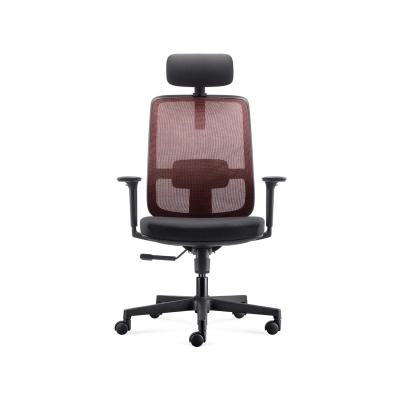 Gaming / uredska stolica ERGOVISION Ergo Basic 03, 160 do 190cm, do 110kg, crno crvena