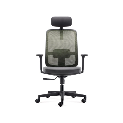 Gaming / uredska stolica ERGOVISION Ergo Basic 05, 160 do 190cm, do 110kg, crno zelena   - Gaming stolice