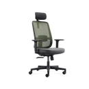Gaming / uredska stolica ERGOVISION Ergo Basic 05, 160 do 190cm, do 110kg, crno zelena