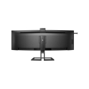 Monitor 44.5incha PHILIPS 45B1U6900CH, 5K2K, VA, 75Hz, 4ms, 450cd/m2, 3000:1, USB-C, 4x USB, zakrivljeni, zvučnici, crni