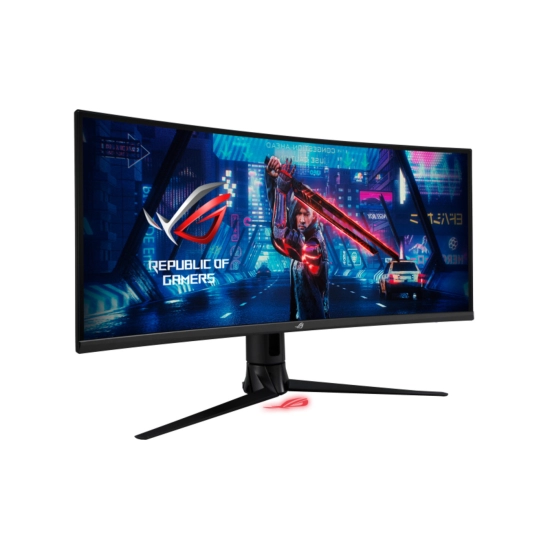 Monitor 34incha ASUS ROG Strix XG349C, 90LM06V0-B01A70, WQHD, IPS, 180Hz, 1ms, 400cd/m2, 1000:1, USB-C, 2x USB, zvučnici, crni