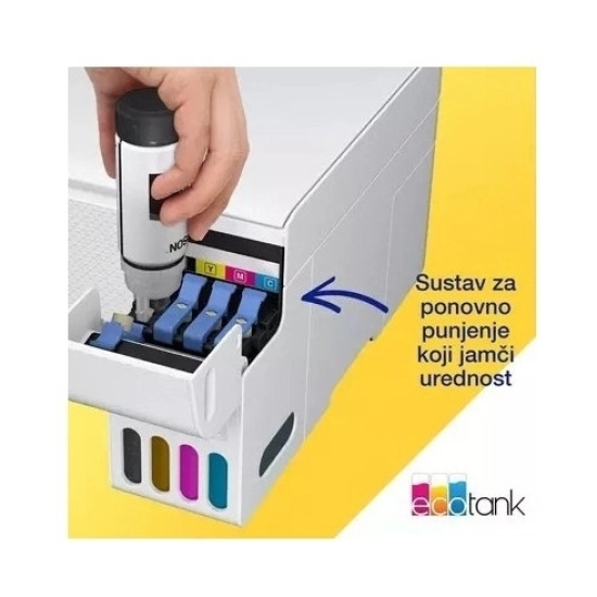 Multifunkcijski printer EPSON EcoTank L3276, C11CJ67436, printer/scanner/copy, 1200 x 2400, WiFi, USB B, bijeli Multifunkcijski printer EPSON EcoTank L3276, C11CJ67436, printer/scanner/copy, 1200 x 2400, WiFi, USB B, bijeli