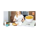 Kuhinjska vaga NEDIS KASC800WTW, 5kg/1g, Bluetooth, bijela