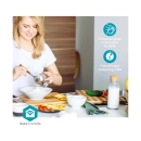 Kuhinjska vaga NEDIS KASC800WTW, 5kg/1g, Bluetooth, bijela