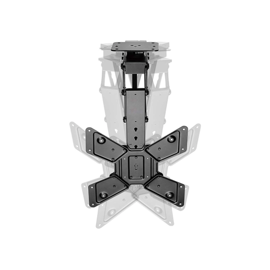 Nosač stropni za TV NEDIS TVCM5850BK, motorizirani, daljinski upravljač, 23-65incha, 30kg, nagib 90°, rotacija 180°