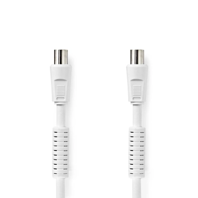 Kabel NEDIS CSGL40020WT150, antenski (M) na (Ž), bijeli, 15m, bulk   - Video kabeli