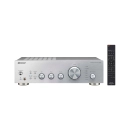 Stereo receiver PIONEER A-40AE-S, srebrno + Streamer WIIM Mini, WiFi, Bluetooth, Alexa/Siri