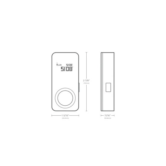 Metar laserski HOTO smart, bluetooth, 30m Metar laserski HOTO smart, bluetooth, 30m
