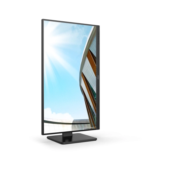 Monitor 27incha AOC 27P2Q, FHD, IPS, 75Hz, 4ms, 250cd/m2, 1000:1, pivot, zvučnici, crni Monitor 27incha AOC 27P2Q, FHD, IPS, 75Hz, 4ms, 250cd/m2, 1000:1, pivot, zvučnici, crni