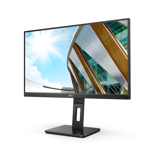 Monitor 27incha AOC 27P2Q, FHD, IPS, 75Hz, 4ms, 250cd/m2, 1000:1, pivot, zvučnici, crni Monitor 27incha AOC 27P2Q, FHD, IPS, 75Hz, 4ms, 250cd/m2, 1000:1, pivot, zvučnici, crni