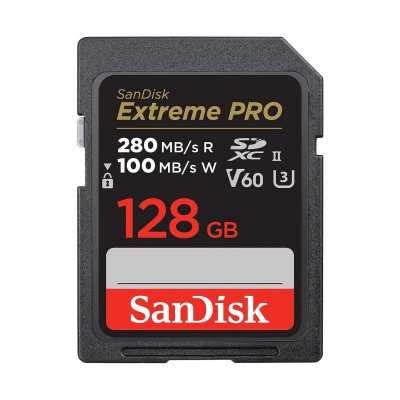 Memorijska kartica SANDISK, SDXC, SDSDXEP-128G-GN4IN, 128 GB, V60 UHS-II SD, R280MB/s W100MB/s - Memorijske kartice Memorijska kartica SANDISK, SDXC, SDSDXEP-128G-GN4IN, 128 GB, V60 UHS-II SD, R280MB/s W100MB/s - Memorijske kartice
