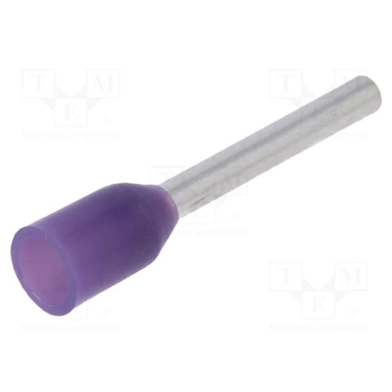 Kabelski završetak 0,25 mm2 ljubičasti Kabelski završetak 0,25 mm2 ljubičasti