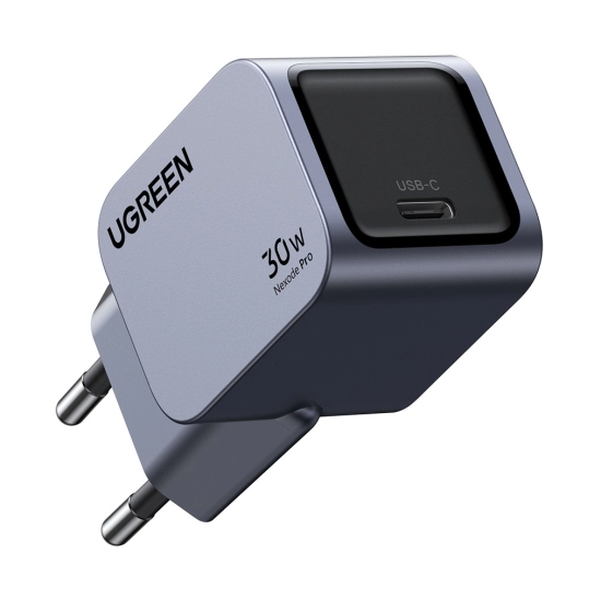 Kućni punjač UGREEN Nexode Pro, 30W, USB-C GaN Fast Charger, sivi