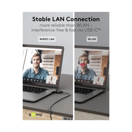 Kabel GOOBAY, USB C (M) na RJ45 (M), 1.5m Kabel GOOBAY, USB C (M) na RJ45 (M), 1.5m