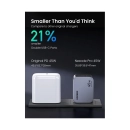Kućni punjač UGREEN Nexode Pro, 45W, 2x USB C, GaN, sivi