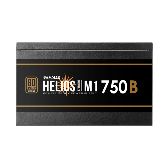 Napajanje 750W, GAMDIAS HELIOS M1-750B, 80 Plus Bronze, 120mm fan