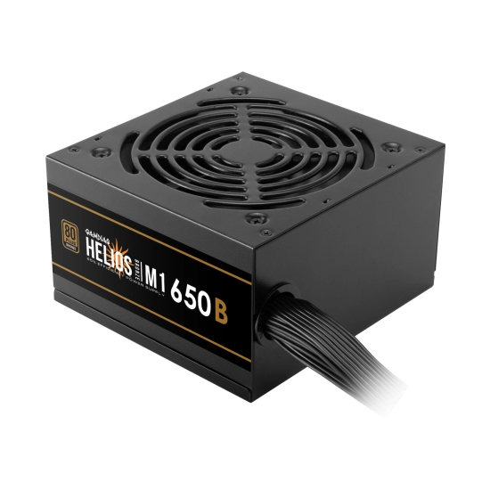 Napajanje 650W, GAMDIAS HELIOS M1-650B, 80 Plus Bronze, 120mm fan