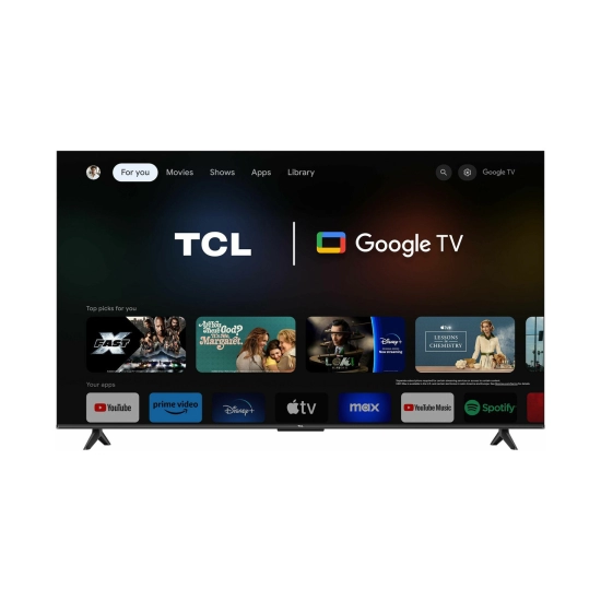 Televizor LED 65incha TCL 65V6B, Google TV, 4K UHD, DVB-T2/C/S2, HDMI, Wi-Fi, USB, energetski razred E