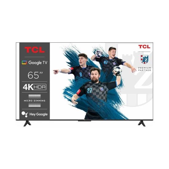 Televizor LED 65incha TCL 65V6B, Google TV, 4K UHD, DVB-T2/C/S2, HDMI, Wi-Fi, USB, energetski razred E