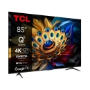 Televizor QLED 85incha TCL 85C655, Google TV, 4K UHD, DVB-T2/C/S2, HDMI, Wi-Fi, Bluetooth, USB, energetski razred F