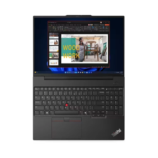 Laptop LENOVO ThinkPad E16 Gen 2, 21M5002JSC, Ryzen 7 7735HS, 16GB, 512GB SSD, Radeon Graphics, 16incha WUXGA IPS, Windows 11P, crni