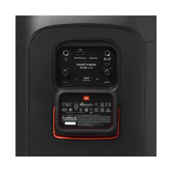 Prijenosni audio sustav JBL Partybox 120, 160W, Bluetooth, USB, JBLPBCLUB120UK