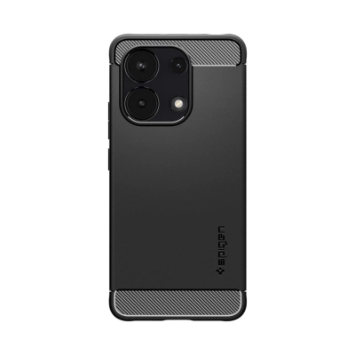 Maskica SPIGEN, za XIAOMI Redmi Note 13 4G/LTE, Rugged Armor, mat crna   - SPIGEN smartphone oprema rasprodaja!