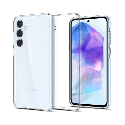Maskica SPIGEN, za SAMSUNG Galaxy A55 5G, Ultra Hybrid, prozirna   - SPIGEN smartphone oprema rasprodaja!
