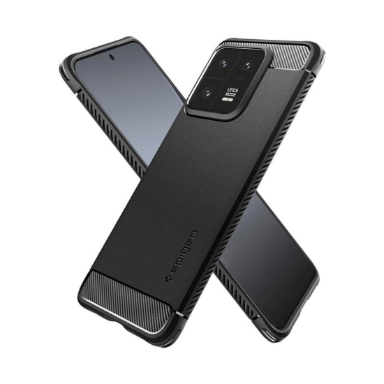 Maskica SPIGEN, za XIAOMI 13 PRO, Rugged Armor, mat crna