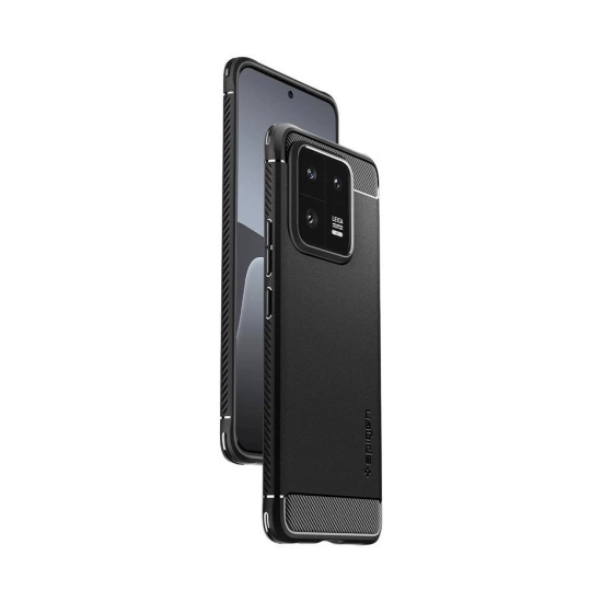 Maskica SPIGEN, za XIAOMI 13 PRO, Rugged Armor, mat crna