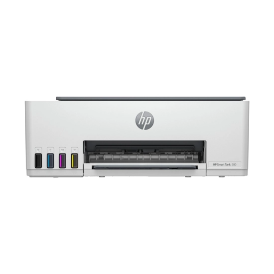 Multifunkcijski printer HP Smart Tank 580 All-in-One, 1F3Y2A, printer/scanner/copy, 1200 x 1200, USB B, LAN, WiFi, bijeli
