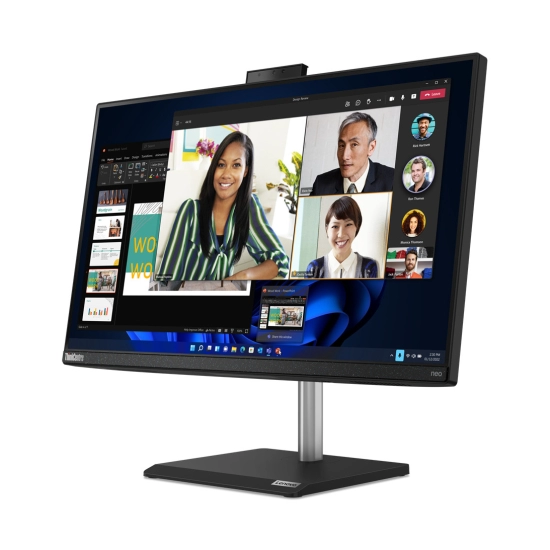 Računalo AIO LENOVO ThinkCentre neo 30a 24 Gen 4, 12K0001DCR, Intel i5-13420H, 16GB, 512GB SSD, Intel Graphics, 23.8 FHD IPS, žična tipkovnica + miš, Windows 11P, crno