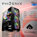 Računalo gaming PHOENIX FLAME Y-577, Intel i3-14100F, 16GB, 1TB SSD, Radeon RX 7600, NoOS