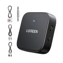 Bežični audio receiver i transmiter UGREEN, Bluetooth, crni