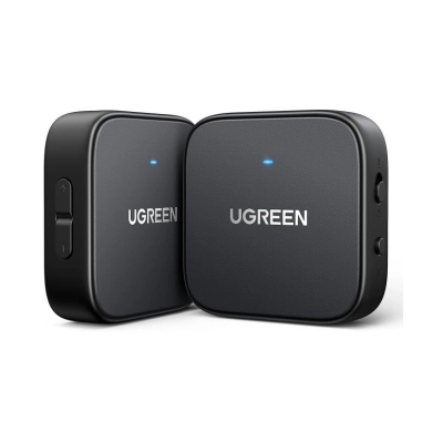 Bežični Audio transmiter i receiver UGREEN, Bluetooth, crni   - KABELI, ADAPTERI I RAZDJELNICI