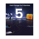 Kućni punjač UGREEN Nexode, 300W, 5x USB C, Power Delivery, GaN, sivi