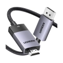 Kabel UGREEN, DisplayPort (M) na HDMI (M), 8K@60Hz/4K@240Hz, 1m, crni