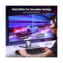 Kabel UGREEN, DisplayPort (M) na HDMI (M), 8K@60Hz/4K@240Hz, 1m, crni