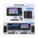 KVM Switch UGREEN 2in1, 3x HDMI, 2x USB C, 3x USB A, 2x USB B