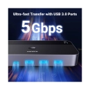 KVM Switch UGREEN 2in1, 3x HDMI, 2x USB C, 3x USB A, 2x USB B