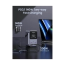 Prijenosno napajanje powerbank UGREEN, 48.000 mAh, 300W, Fast Charging, 3x USB C, 2x USB A, Power Delivery 3.1, sivi