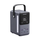 Prijenosno napajanje powerbank UGREEN, 48.000 mAh, 300W, Fast Charging, 3x USB C, 2x USB A, Power Delivery 3.1, sivi