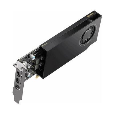 Grafička kartica PNY nVidia nVidia RTX A400 Low Profile, 4GB DDR6, 4x Mini DisplayPort   - Grafičke kartice