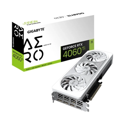 Grafička kartica GIGABYTE nVidia GeForce RTX 4060 Ti AERO OC, 8GB DDR6, 2x DisplayPort, 2x HDMI   - Grafičke kartice