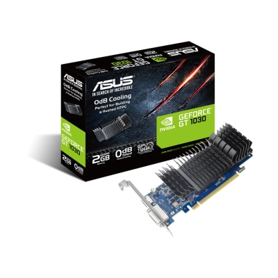 Grafička kartica ASUS nVidia GeForce GT 1030 Low Profile Silent Cooling, 2GB DDR5, HDMI, DVI   - Grafičke kartice