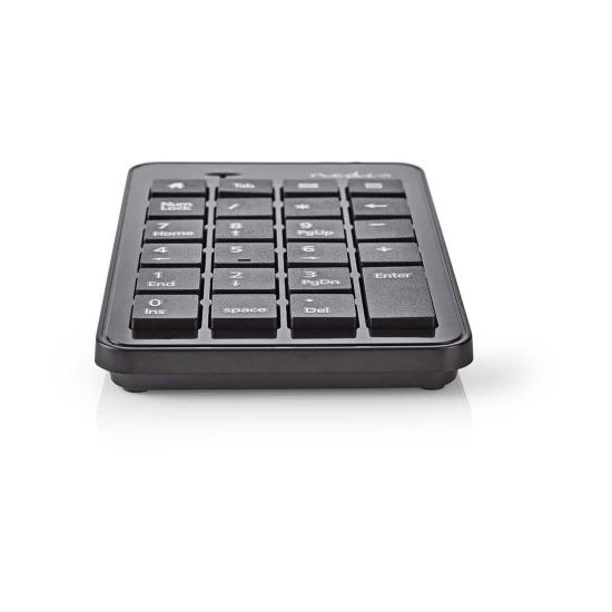 Tipkovnica NEDIS KBNM100BK, numerička tipkovnica, USB A, crna Tipkovnica NEDIS KBNM100BK, numerička tipkovnica, USB A, crna