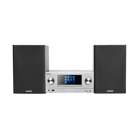 Micro linija KENWOOD M-9000S-S, CD Player, DAB+, FM, MP3, Bluetooth, USB A, srebrna