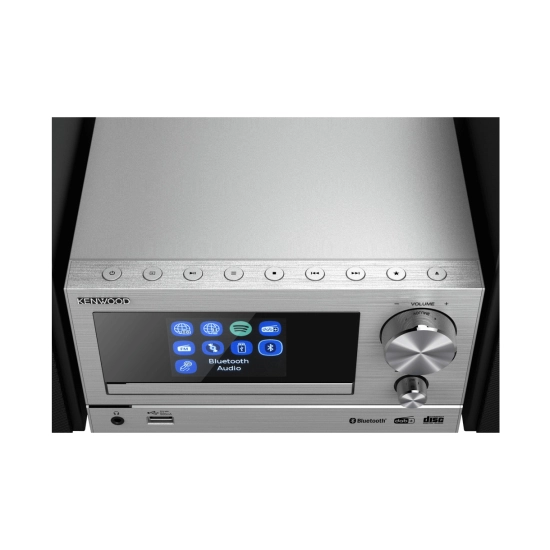 Micro linija KENWOOD M-7000S-S, CD Player, DAB+, FM, MP3, WiFi, Bluetooth, USB A, srebrna Micro linija KENWOOD M-7000S-S, CD Player, DAB+, FM, MP3, WiFi, Bluetooth, USB A, srebrna