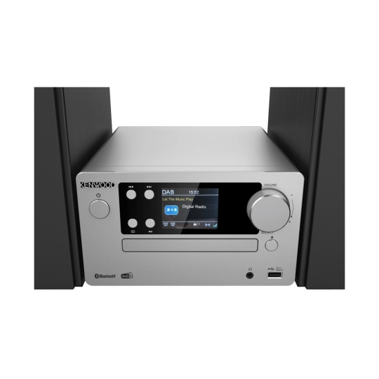 Micro linija KENWOOD M-725DAB-S, CD Player, DAB+, FM, MP3, Bluetooth, USB, srebrna