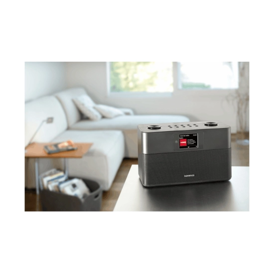 Radio prijemnik KENWOOD CR-ST100S-B, DAB+, FM, WiFi, Bluetooth, USB A, crni